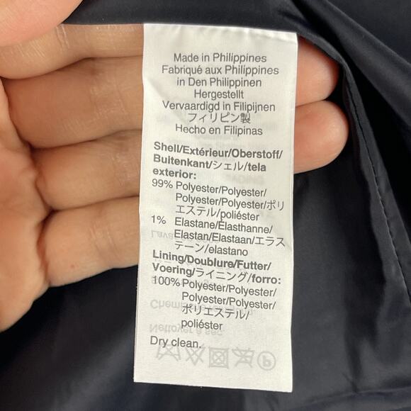 J Crew Portfolio Blazer Jacket Womens 4 Blue Matelasse Stretch Textured Classic - Picture 5 of 15